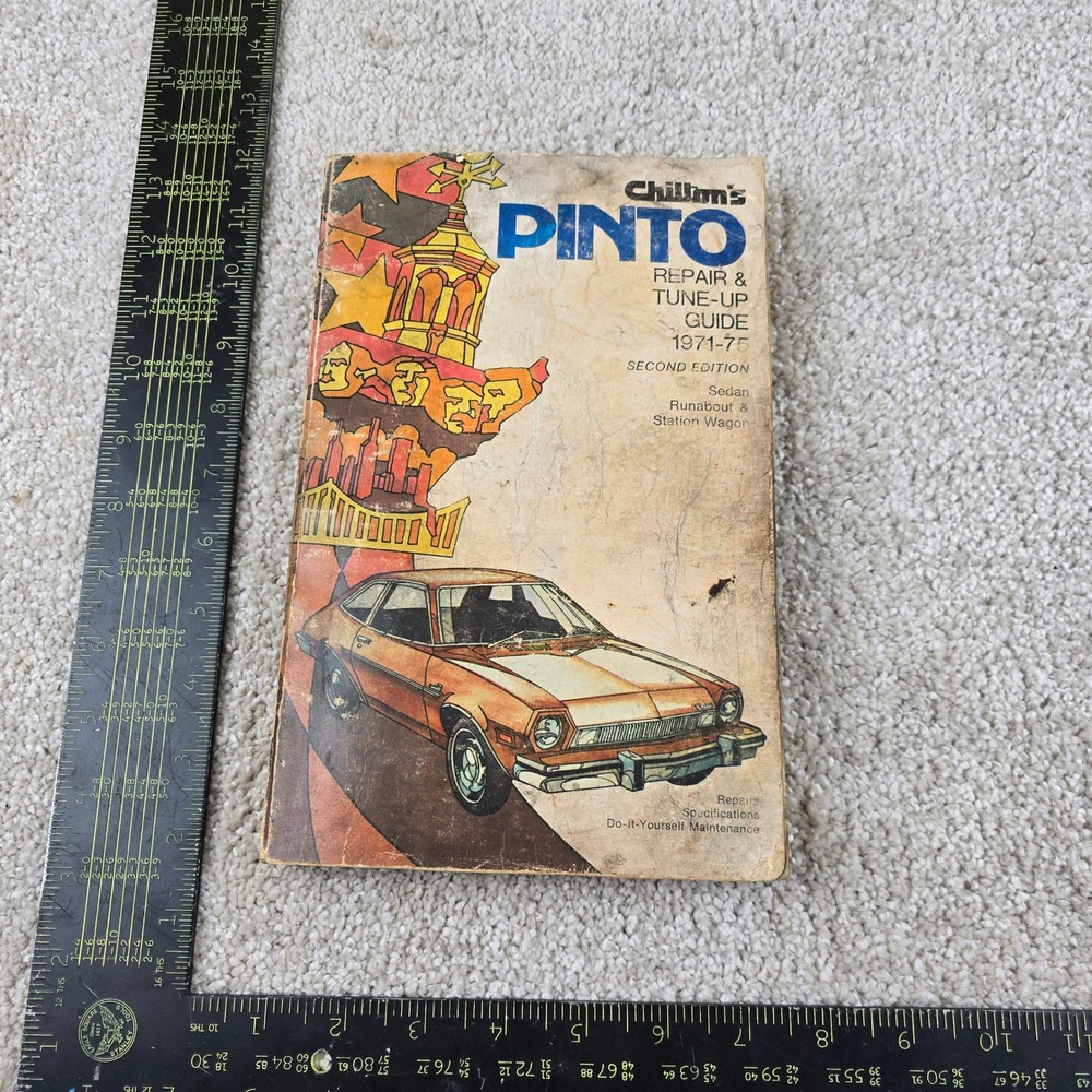 Chilton‎ Repair Guide Pinto 1971-75 Second Edition Manual 6207